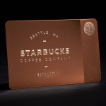 Die coolsten Kredit-/Geschenkkarten der Welt – Starbucks Metal Card